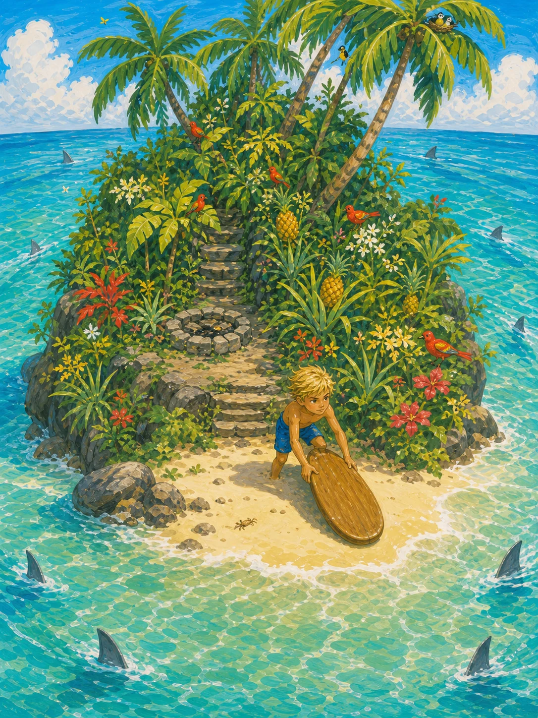 Illustration for The Island
